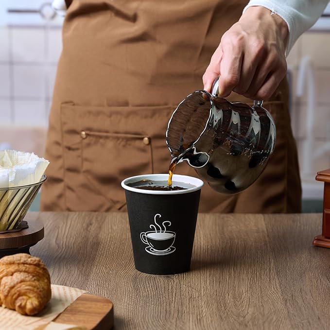 10 oz Paper Cups, 270 Count, Disposable Coffee Cups for Water, Juice or Tea, Perfect for Office