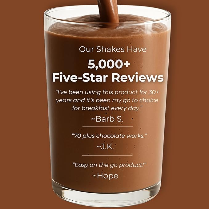 HMR 120 Chocolate Shake Meal Replacement Powder | Chocolate Shake Mix to Support Healthy Weight