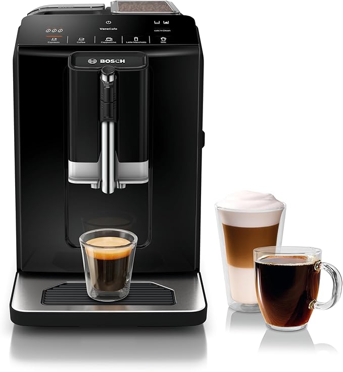 Bosch 300 Series Fully Automatic Espresso and Coffee Machine ??In-Cup Frother, OneTouch Milk
