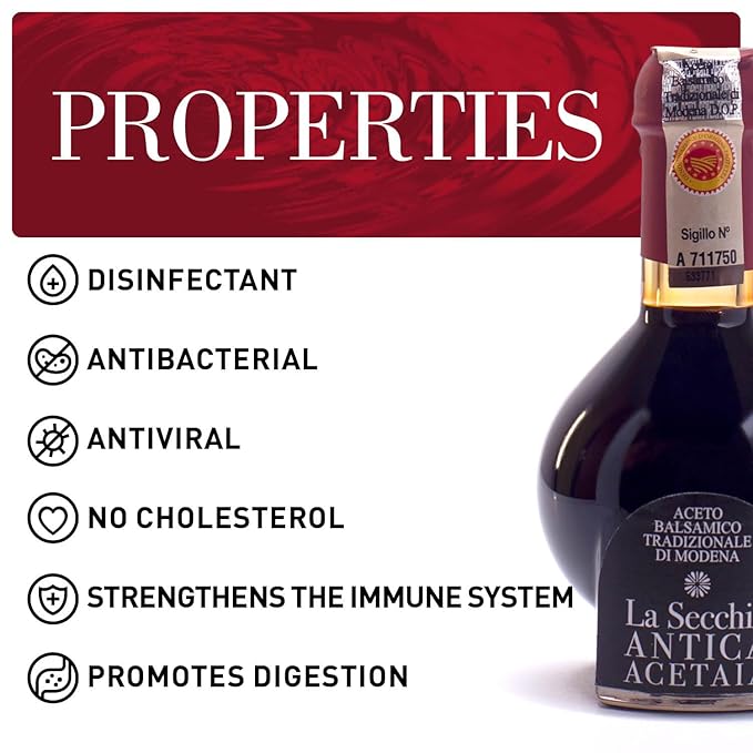 La Secchia - "Affinato", Aged minimum 12 Years, Traditional Aged Balsamic Vinegar of Modena DOP