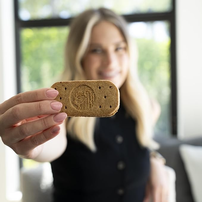 Olyra Hazelnut Cocoa Sandwich Breakfast Biscuits, Healthy Snacks for Adults and Kids, Low Sugar