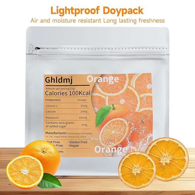Dried Orange Slices,3oz/85g,Dehydrated Orange Slices For Cocktails,100% Natural Fruit No Additives