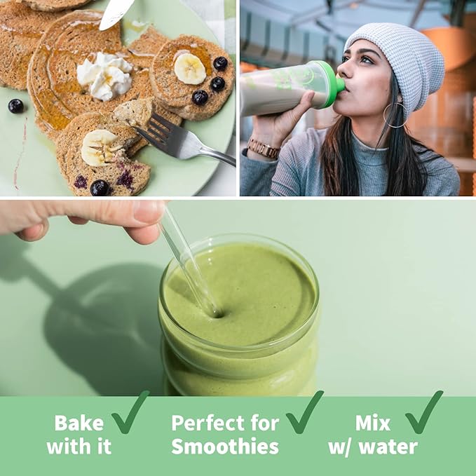 Plant Based Protein & Superfoods Powder, Original, Unflavored | Organic Protein Powder, Vegan, Non