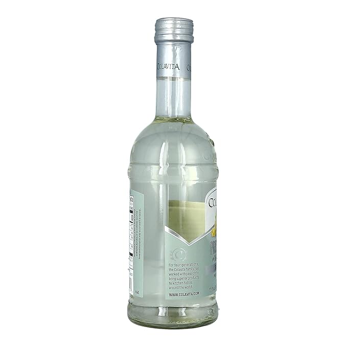 Colavita Wine Vinegar - Prosecco White Wine Vinegar, Non GMO, 17 Ounces