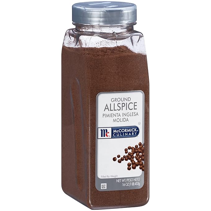 McCormick Culinary Ground Allspice, 16 oz - One 16 Ounce Container of Allspice Seasoning, Features
