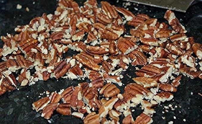 Shelled & Raw Chopped Georgia Pecans (2 Lbs) - Handpicked for Freshness & Quality - Bag of Southern