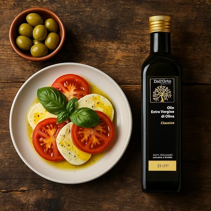 Dell'Orto Classic Ultra Premium Extra Virgin Olive Oil (250ml) | Award-Winning, First Cold Pressed