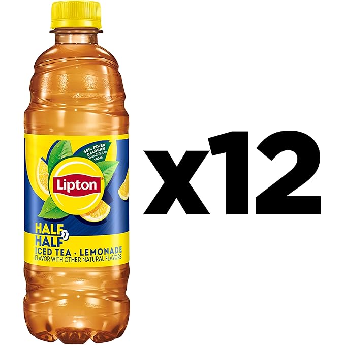 Lipton Iced Tea and Lemonade, 16.9 Fl Oz Bottles (Pack of 12)