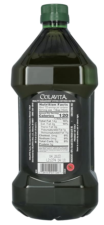 Colavita Premium Italian Extra Virgin Olive Oil, 68 fl. oz. (2 Liters) Jug