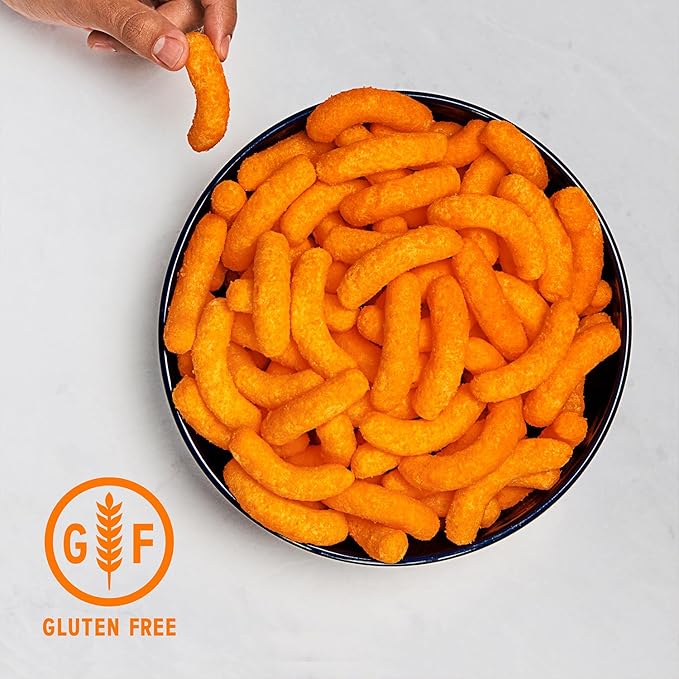Cheetos Cheese Flavored Snacks, Puffs, 0.875 Ounce (Pack of 40)