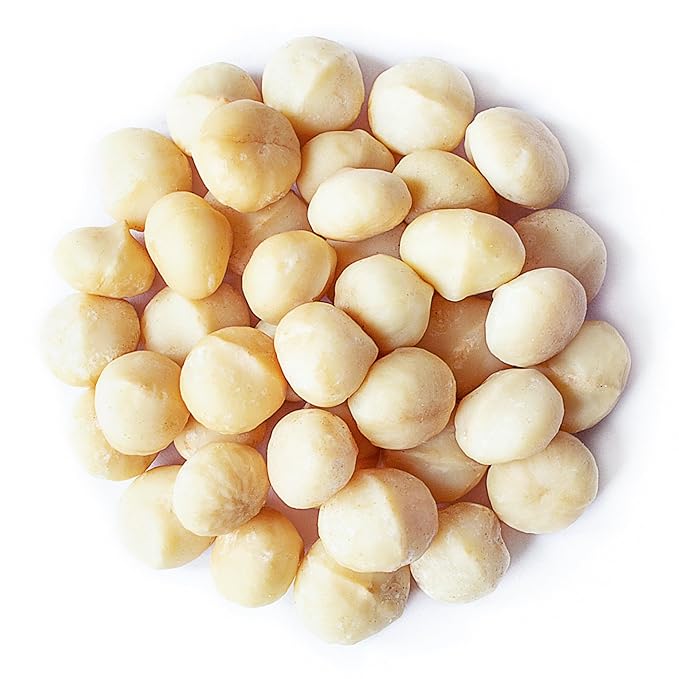Whole Macadamia Nuts, 12 Pounds — Non-GMO Verified, Raw, Unsalted, Unroasted, Keto Friendly