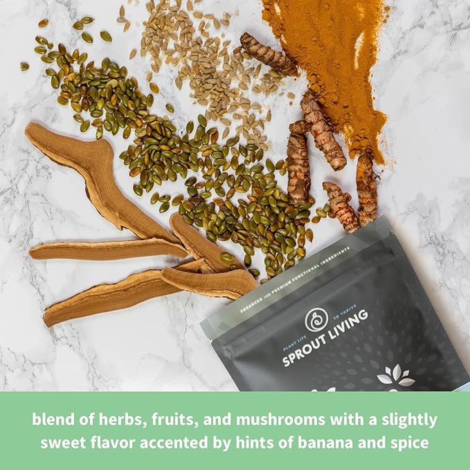 Sprout Living, Epic Protein, Plant Based Protein & Superfoods Powder, Real Sport | 24 Grams Organic
