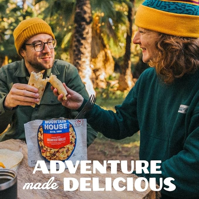 Mountain House Chili Mac with Beef | Freeze Dried Backpacking & Camping Food | 6-Pack