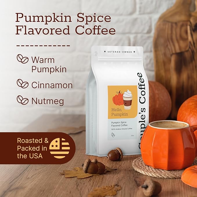 Couple?™s Coffee Ground Coffee | Gives Back to Military Families | Hello Pumpkin | Medium Roast