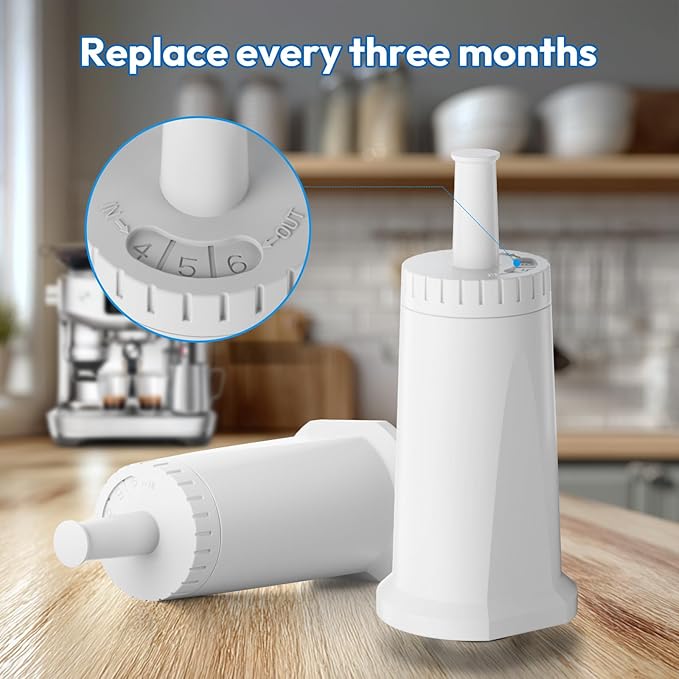 Water Filters for Breville Espresso Machine – Compatible with Barista Touch BES880, Barista Pro