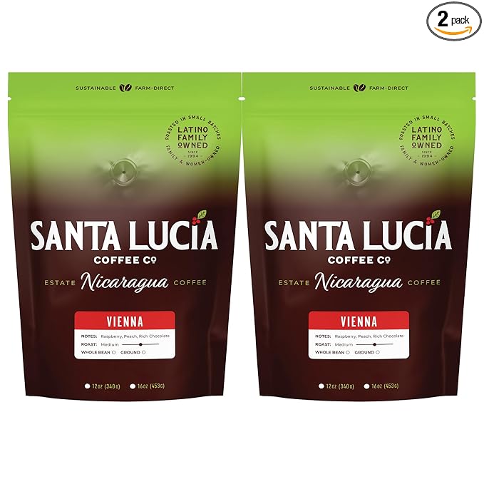 Specialty Volcanic Nicaraguan - Artisan Select Vienna Medium/Dark Roast Coffee - Warm & Balanced