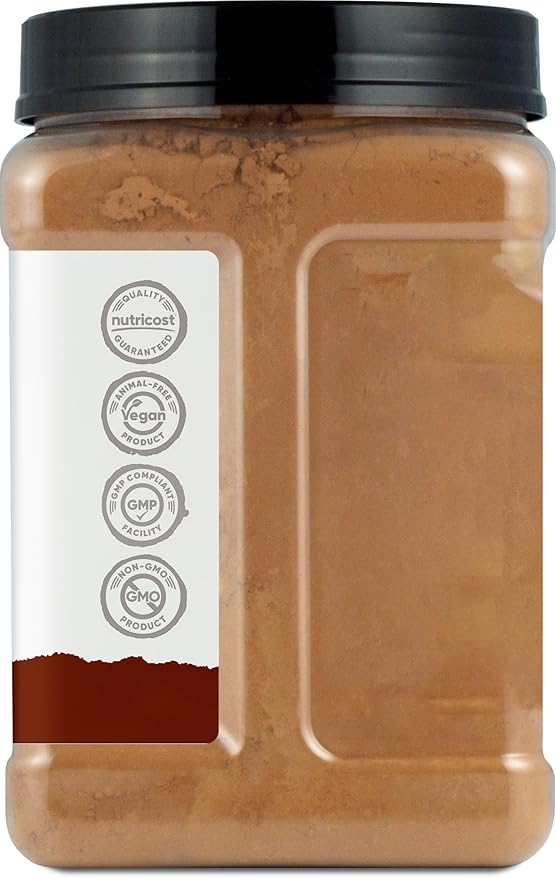Nutricost Pantry Organic Cocoa Powder (1.5 Pounds Per Bottle) Non GMO, Gluten Free, Vegan, Baking