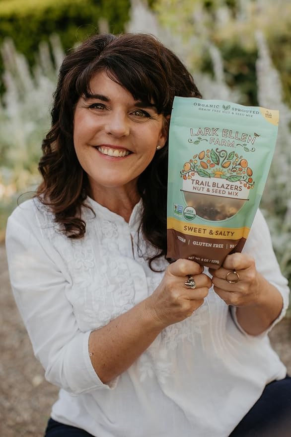 Lark Ellen Farm Sweet and Salty Nut and Seed Trail Mix, Gluten Free Trail Mix Bags, Grain Free