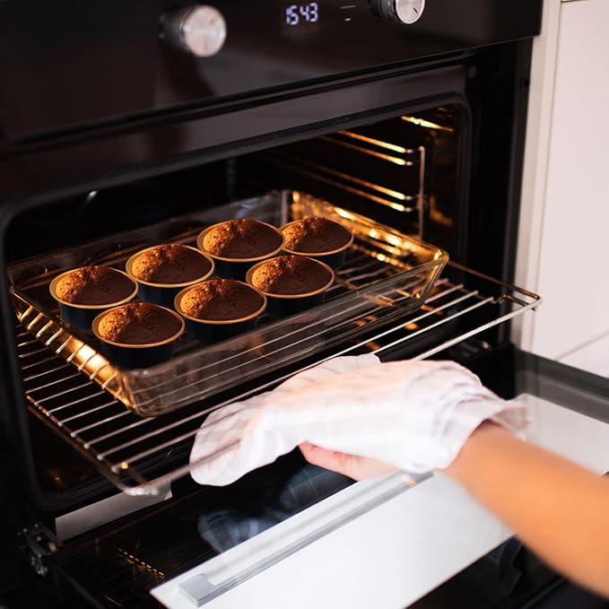 Eaasty 150 Pcs Baking Cups with Lids, 1.6 oz Muffin Cupcake Liners Aluminum Foil Mini Cake Pans