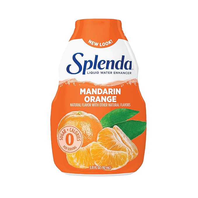 SPLENDA Liquid Water Enhancer Drops, Sugar Free, Zero Calorie, Natural Flavor, Concentrated Drink