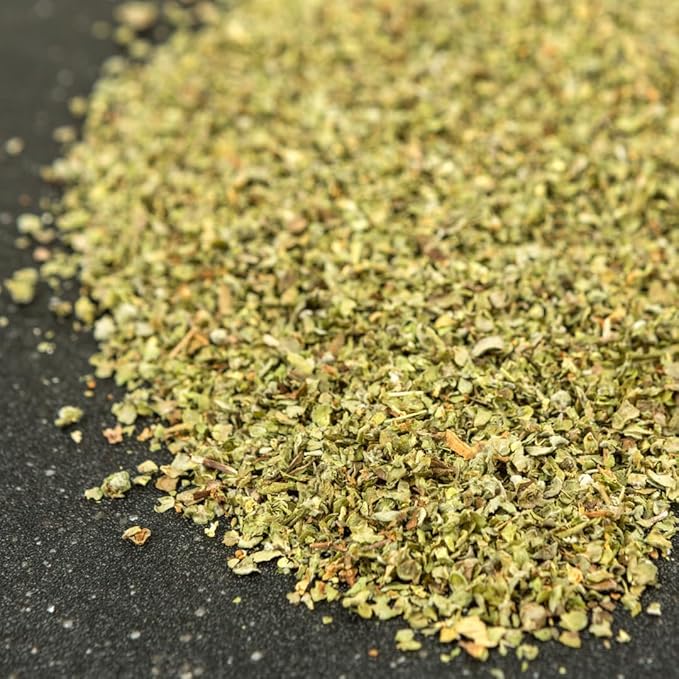 Olive & Vine Ground Marjoram, Earthy & Sweet, Seasoning for Soups, Stews, and Roasts, With Rich