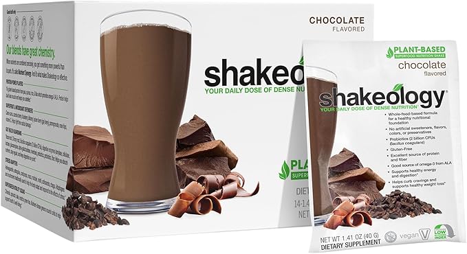 BODi Shakeology Plant-Based Vegan Protein Powder ??Gluten-Free Superfood Shake with Vitamins &