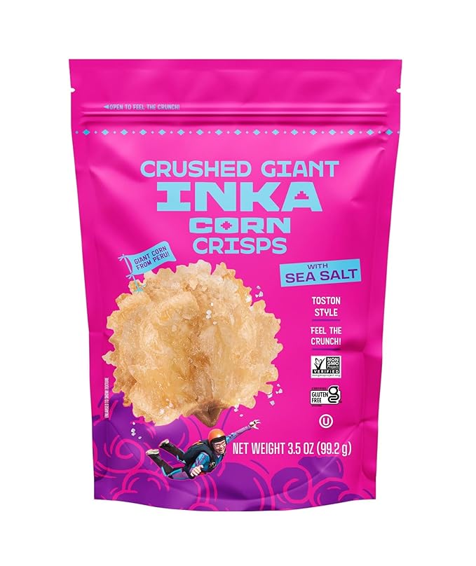Inka Corn Crushed Corn Original, 3.5 Oz (Pack of 6)