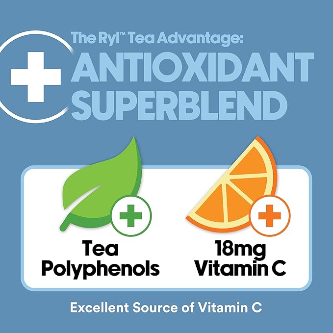 Ryl Iced Tea, Wallen's Sweet Tea, Antioxidant Superblend, No Artificial Ingredients, 16.0 Fl Oz