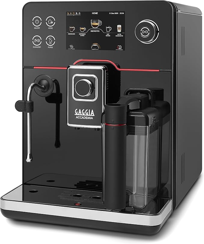 Gaggia Accademia Luxury Italian Fully Automatic Espresso Machine with 19 Customized drink