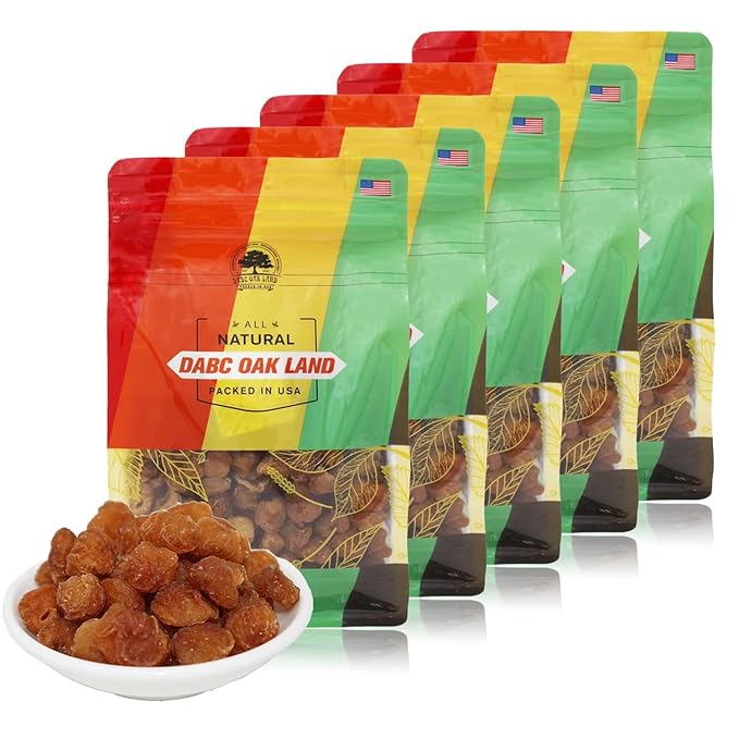 5 Pounds Natural Dried Longan, DABC OAK LAND 100% Fruit Meat, Premium Thailand Sun Dried Longan