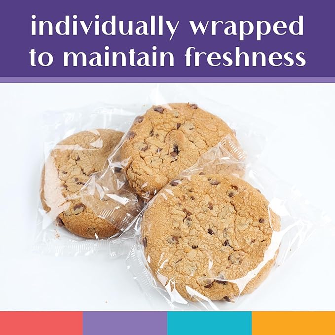 Happy Birthday Cookies Tin Chocolate Chip Gift Basket Tin Individually Wrapped Food Gift for Men