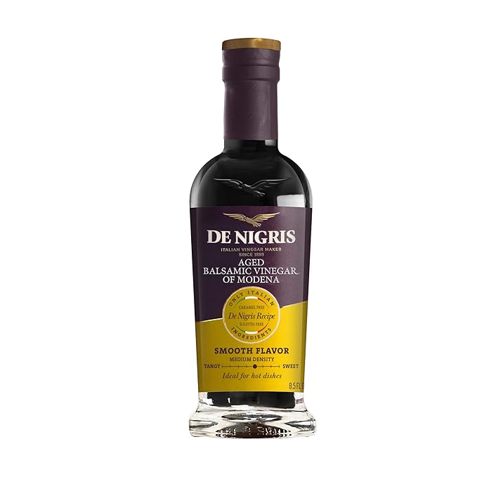 De Nigris Balsamic Vinegar Of Modena 8,5 Oz (250ml) | Balsamic Vinegar From Modena Italy Aged For 3