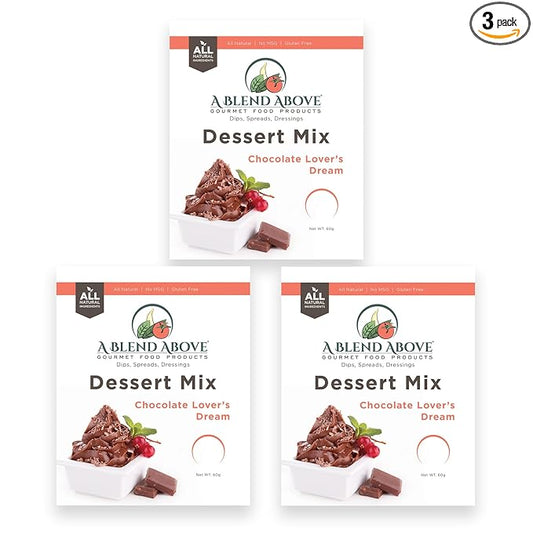 A Blend Above Chocolate Lover's Dream Pie Mix - No Bake, All Natural, Vegan, Gluten Free, No MSG