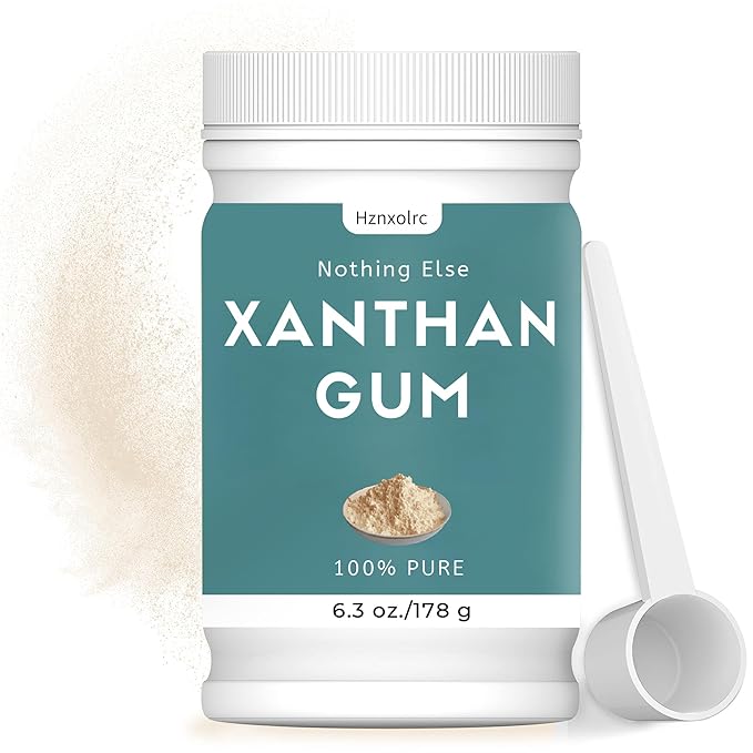 6.3 oz Food Grade Xanthan Gum Powder, Pure Xanthan Gum for Baking Gluten Free, Xanthan Gum
