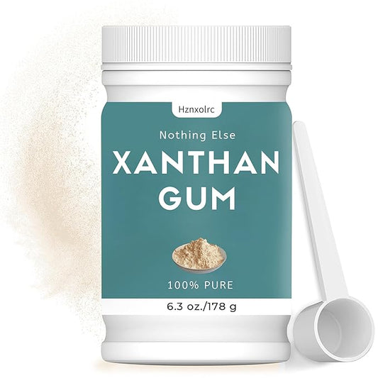 6.3 oz Food Grade Xanthan Gum Powder, Pure Xanthan Gum for Baking Gluten Free, Xanthan Gum