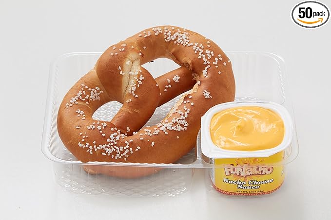 PretzelHaus Bakery Authentic Bavarian Plain Soft Pretzel | Individually Wrapped Pretzels | Pairs