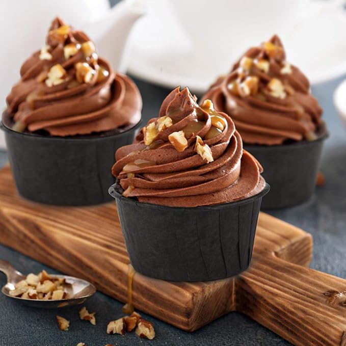 EUSOAR Baking Cups, 50pcs 3.5oz Cupcake Liners, Christmas Muffin Cupcake Liners, Cupcake Wrappers