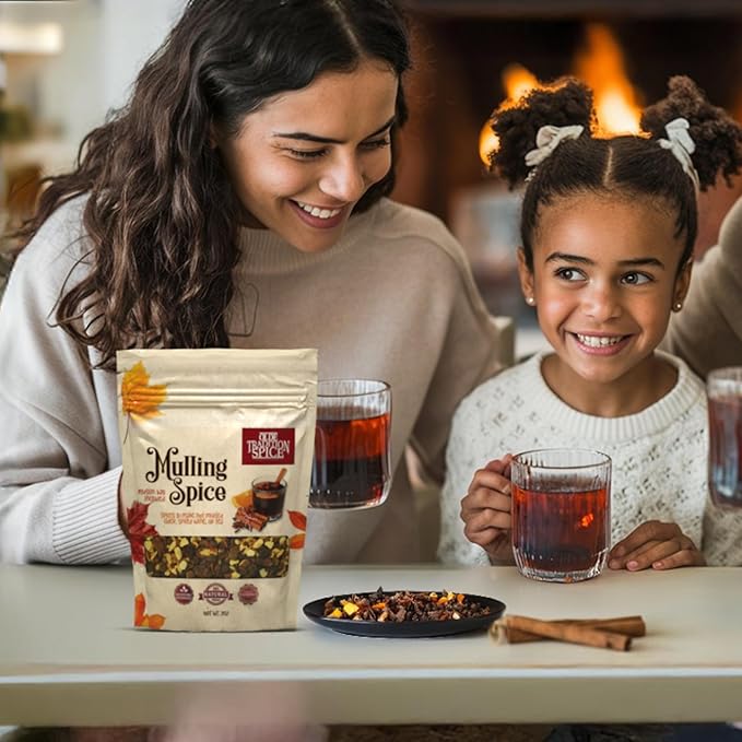 Olde Tradition Mulling Spices for Apple Cider, Mulled Wine Spices Kit, 4oz Traditional Mulled Spice