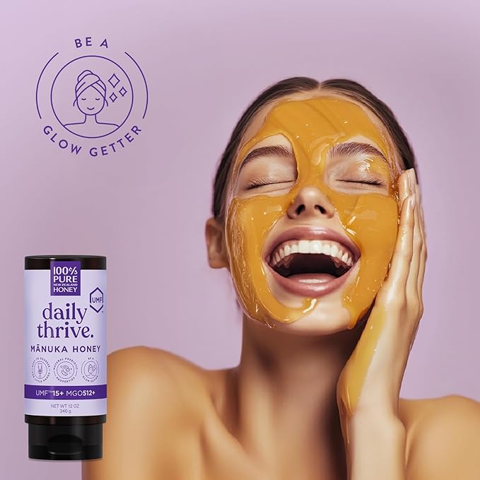 100% Pure New Zealand Honey UMF 15+ MGO 512+ Squeezy Manuka Honey Raw & Unfiltered Certified Award
