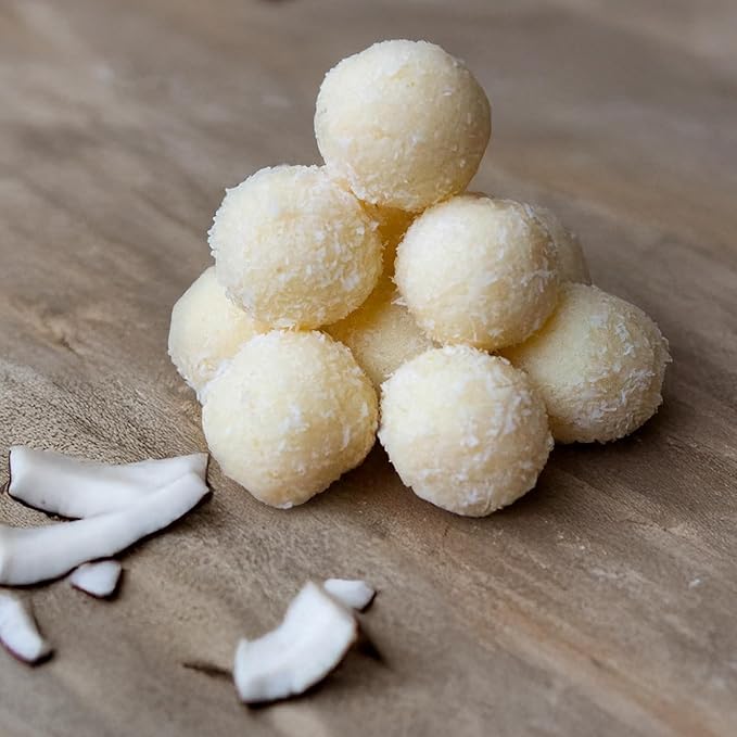 Golden Premium Quality Fine Coconut Macaroons - 12 oz (340 g) | Natural, No Additives, No Added