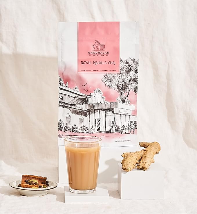Loose Leaf Chai Tea (200+ Cups) - Fresh Harvest - Assam CTC Black Tea Blended with Cinnamon