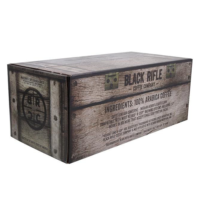 Black Rifle Coffee Company Supply Drop Variety Pack (96 Count of K Cups) - K Cups Coffee Variety