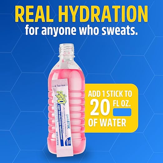 Sqwincher Zero Qwik Stik, Strawberry Lemonade, Sugar Free, Low Calorie, Low Sodium Electrolyte
