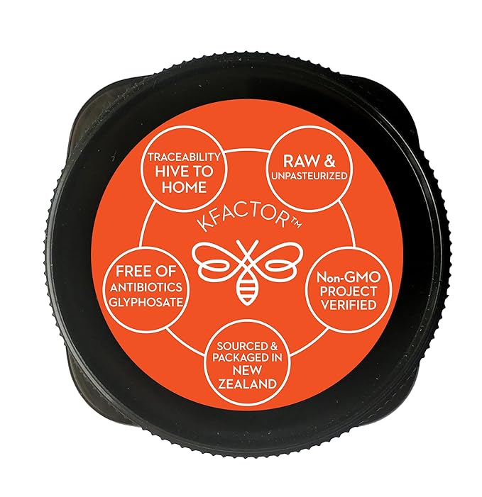 Wedderspoon Raw Premium Manuka Honey, KFactor 16, 35.2 Oz, Unpasteurized, Genuine New Zealand
