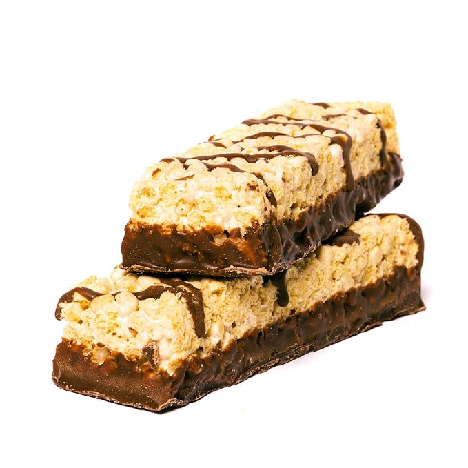 Wonderslim High Fiber Protein Bars, Fluffy S'more Crisp | 15g Protein, 8g Fiber | Low Sugar, Low