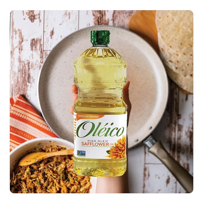 Oleico - High Oleic, Non GMO Certified, Kosher Verified, Expeller Pressed, High Heat Stable