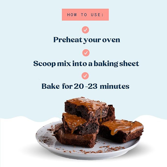Lactation Cookies Mix - Chocolate Butterscotch Brownies Breastfeeding Cookie Supplement Support for