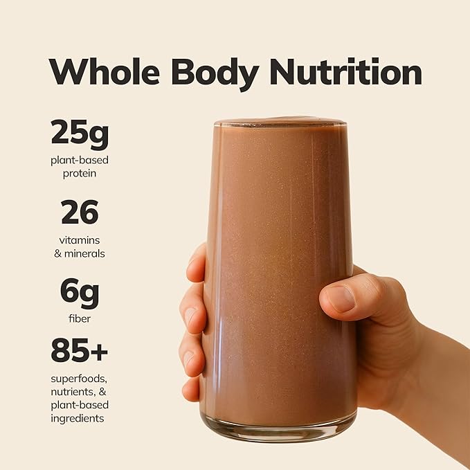 Ka?™Chava All-In-One Nutrition Shake Blend, 5 Flavor Sample Pack, 5 Servings, 85+ Superfoods &