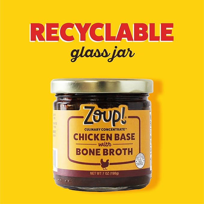 Zoup! Good, Really Good Chicken Bone Broth Culinary Concentrate, 2 Pack, 7 Oz Each