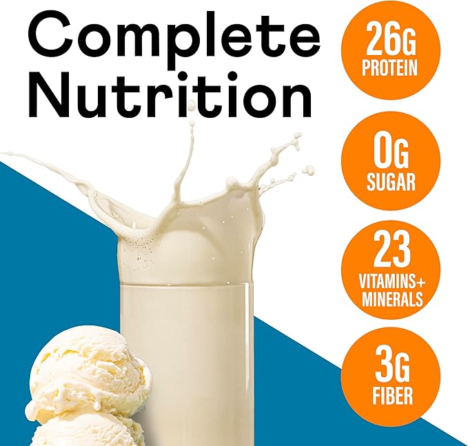 OWYN Only What You Need High Protein Plant Based Complete Nutrition Shake, Chocolate & Vanilla